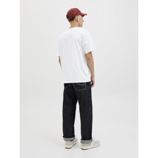 JACK&JONES JJELOGO TEE SS O-NECK Valkoinen - Image 6
