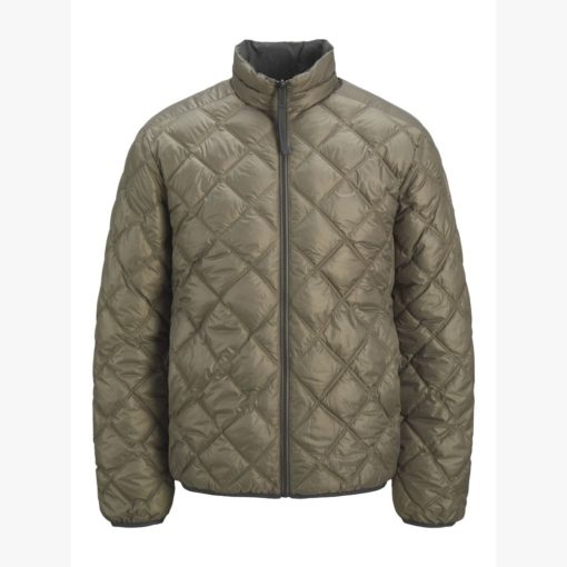 JACK&JONES JPRCCJAKE QUILTED REVERSIBLE JACKET Nutria