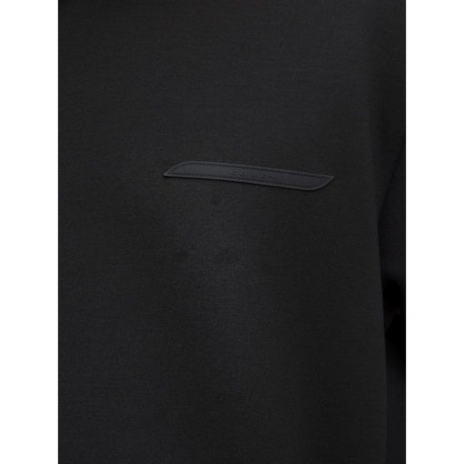 JACK&JONES JCOFUSION SCUBA SWEAT HOOD Musta - Image 5