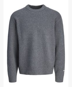JACK&JONES JORNORREBRO KNIT CREW NECK JUNIOR Harmaa