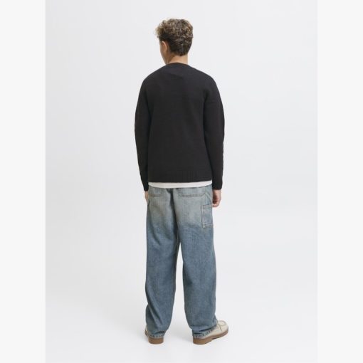 JACK&JONES JORNORREBRO KNIT CARDIGAN JUNIOR Musta - Image 7
