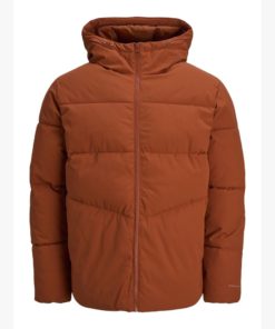 JACK&JONES JJGLOBAL PUFFER JACKET Oranssi