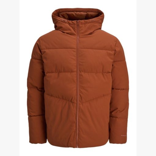 JACK&JONES JJGLOBAL PUFFER JACKET Oranssi