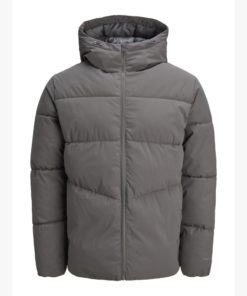 JACK&JONES JJGLOBAL PUFFER JACKET Harmaa