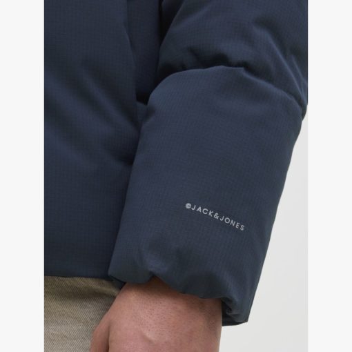 JACK&JONES JJGLOBAL PUFFER JACKET Tummansininen - Image 6