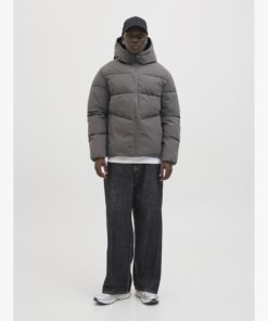 Alternative view of JACK&JONES JJGLOBAL PUFFER JACKET Harmaa