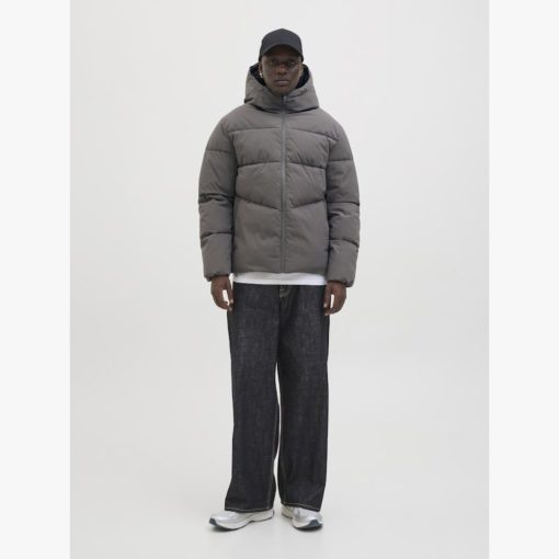 JACK&JONES JJGLOBAL PUFFER JACKET Harmaa - Image 2