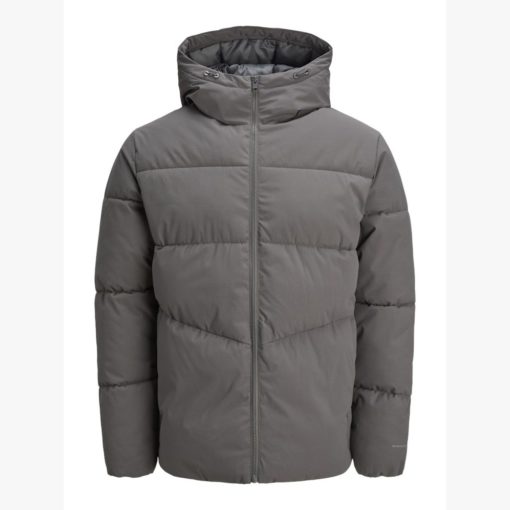 JACK&JONES JJGLOBAL PUFFER JACKET Harmaa