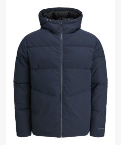 JACK&JONES JJGLOBAL PUFFER JACKET Tummansininen