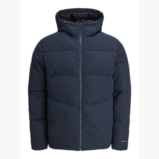 JACK&JONES JJGLOBAL PUFFER JACKET Tummansininen