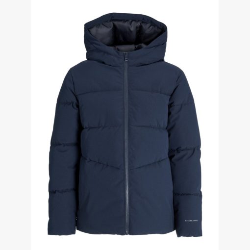 JACK&JONES JJGLOBAL PUFFER JACKET JUNIOR Tummansininen