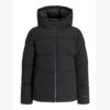 JACK&JONES JJGLOBAL PUFFER JACKET JUNIOR Musta