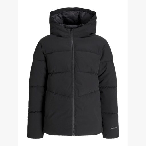JACK&JONES JJGLOBAL PUFFER JACKET JUNIOR Musta