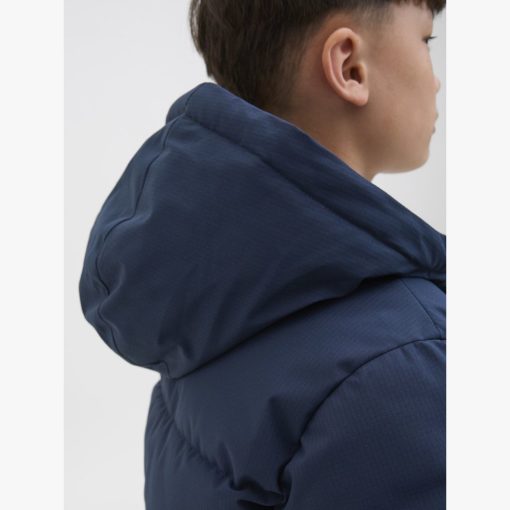JACK&JONES JJGLOBAL PUFFER JACKET JUNIOR Tummansininen - Image 4