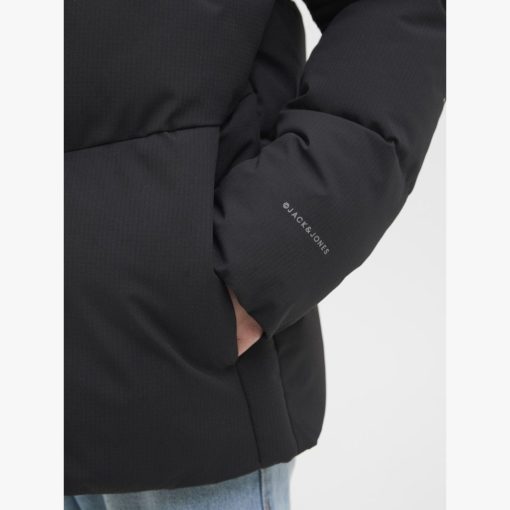 JACK&JONES JJGLOBAL PUFFER JACKET JUNIOR Musta - Image 7