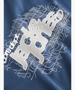 Alternative view of JACK&JONES JCOGRID BRANDING TEE LS CREW NECK JUNIOR Tummansininen