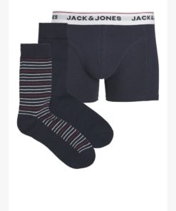 JACK&JONES JACORDINARY GIFTBOX Tummansininen