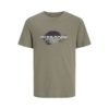 JACK&JONES JCOCONDOR TEE SS CREW NECK FST Khaki