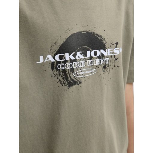 JACK&JONES JCOCONDOR TEE SS CREW NECK FST Khaki - Image 3
