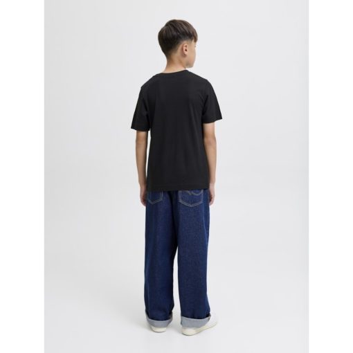 JACK&JONES JCOCONDOR TEE SS CREW NECK FST Musta - Image 5