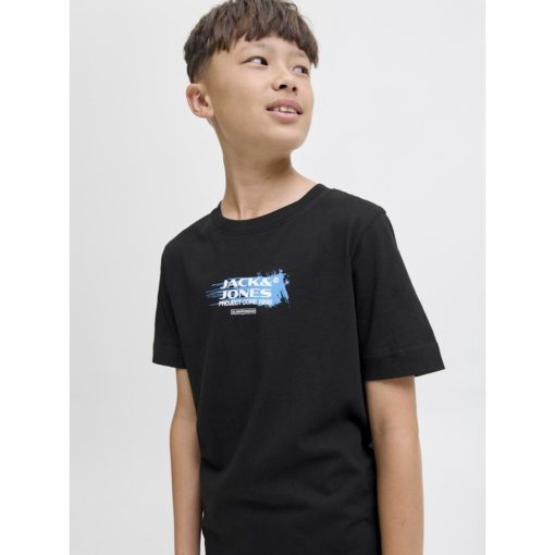 JACK&JONES JCOCONDOR TEE SS CREW NECK FST Musta - Image 2