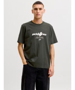 Alternative view of JACK&JONES JCOCLUB GRAPHIC FRONT PRINT TEE SS PEAT