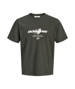 JACK&JONES JCOCLUB GRAPHIC FRONT PRINT TEE SS PEAT