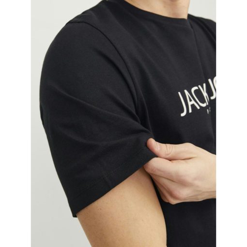 JACK&JONES Miesten T-paita musta