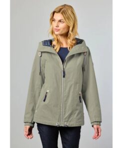 JUNGE ULKOILUTAKKI NOLIA Vaaleanvihreä