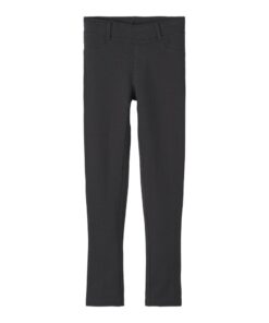 NAME IT NKFJAVI SOLID SWE LEGGING Musta