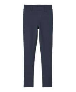 NAME IT NKFJAVI SOLID SWE LEGGING Tummansininen - Image 3