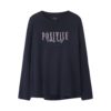 NAME IT NKFVIOLET LS LOOSE TOP Tummansininen