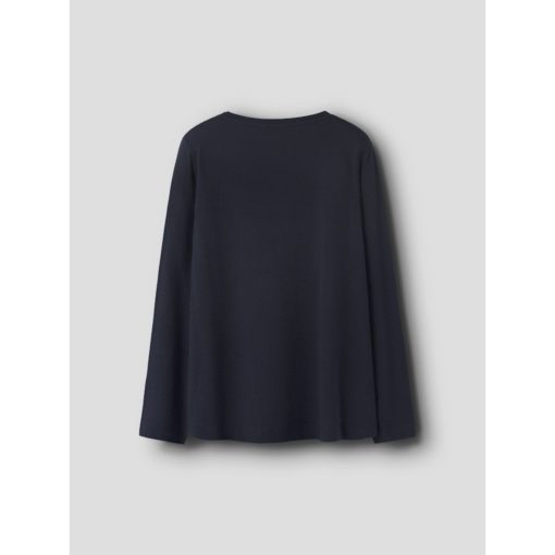 NAME IT NKFVIOLET LS LOOSE TOP Tummansininen - Image 3