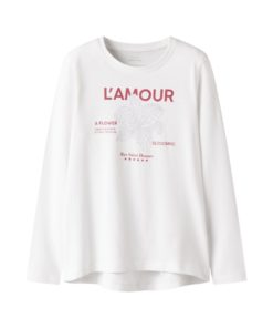 NAME IT NKFVIOLET LS LOOSE TOP Valkoinen