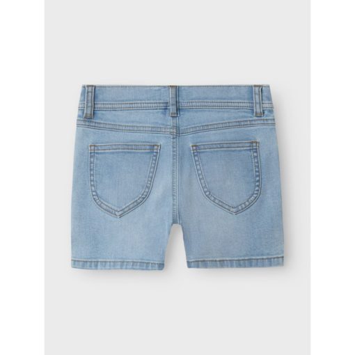 NAME IT NKFSALLI SLIM DNM SHORTS Vaaleansininen - Image 3