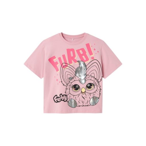 NAME IT NKFMOLDA FURBY SS NREG TOP Rosa