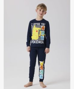 Alternative view of NAME IT NKMABEL POKEMON LS NIGHTSET Tummansininen