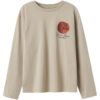 NAME IT NKMLAYTON LS NREG TOP Beige
