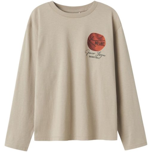 NAME IT NKMLAYTON LS NREG TOP Beige