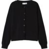 NAME IT NKFVALANE LS KNIT CARDIGAN Musta