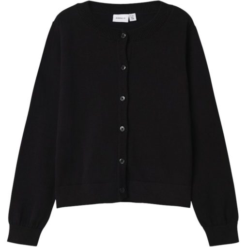 NAME IT NKFVALANE LS KNIT CARDIGAN Musta