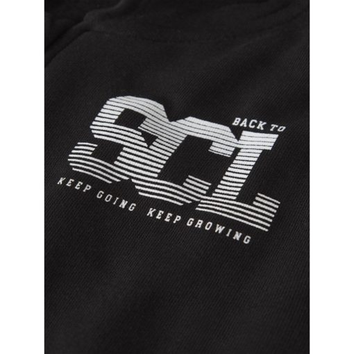 NAME IT NKMLENNO LS NREG SWEAT CARD WH Musta - Image 3
