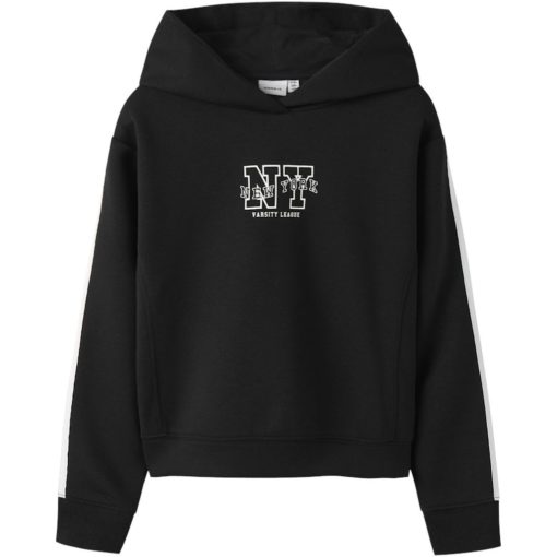 NAME IT NKFNAPES LS SH SWEAT WH Musta