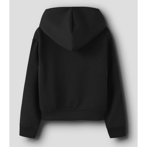 NAME IT NKFNAPES LS SH SWEAT WH Musta - Image 2