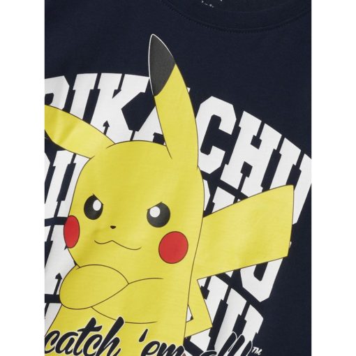 NAME IT NKMAST POKEMON LS NREG TOP Tummansininen - Image 3
