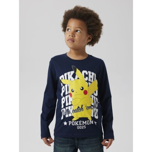 NAME IT NKMAST POKEMON LS NREG TOP Tummansininen - Image 4