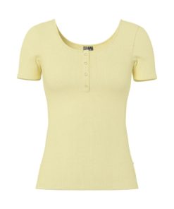 PIECES PCKITTE SS TOP NOOS FRENCH VANILLA