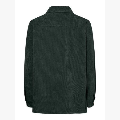 PIECES PCEFFI LS SHIRT WVN Havunvihreä - Image 3