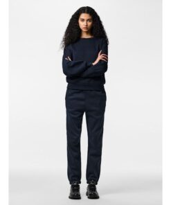 Alternative view of PIECES PCCHILLI HW SWEAT PANTS Tummansininen