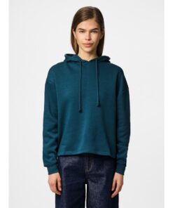 PIECES PCCHILLI LS HOODIE Petrooli